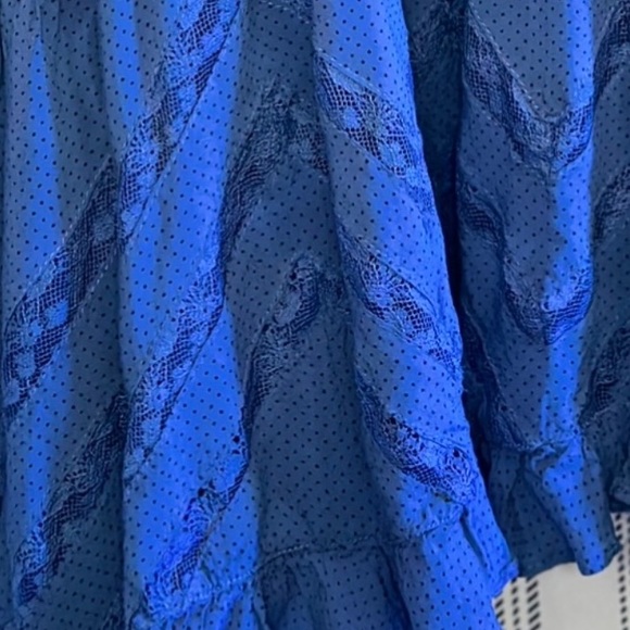 Free People | Intimately Free People Viola and Lace Slip Dress | Blue | XS - Picture 3 of 5